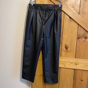 Brand New H&M Faux Leather Pants